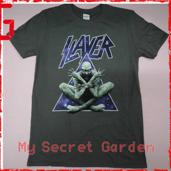 Slayer - Triangle Demon Official T Shirt ( Men S) ***READY TO SHIP from Hong Kong***